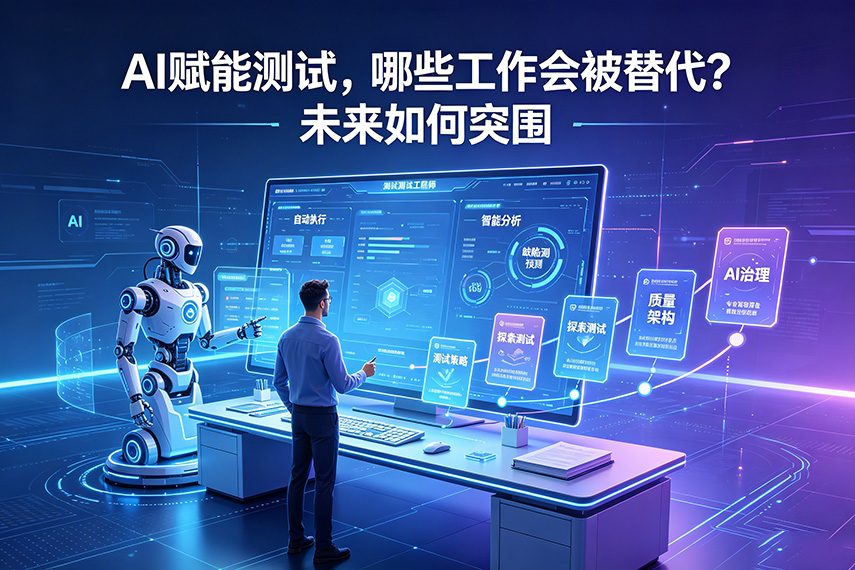 测试工程师必看：AI赋能测试，哪些工作会被替代?未来如何突 围