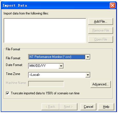 如何使用LoadRunner Analysis导入外部数据(图1)