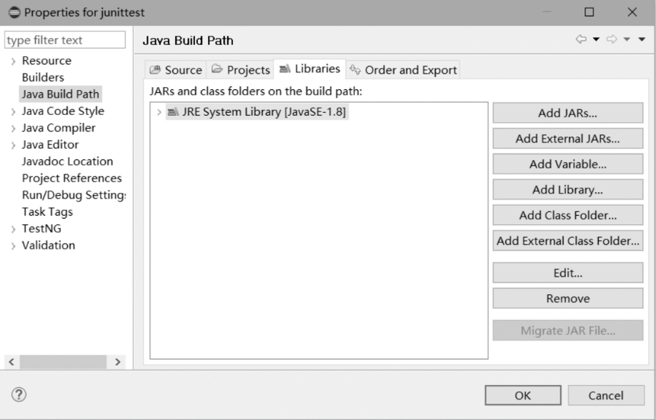 JUnit 4环境的配置及如何运行调试(图4)