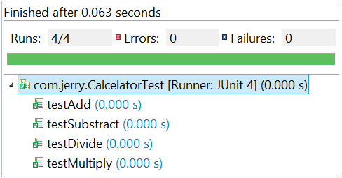 JUnit 4环境的配置及如何运行调试(图8)