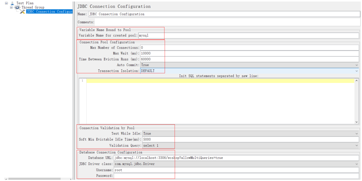 JMeter测试关系数据库： JDBC连接(图4)